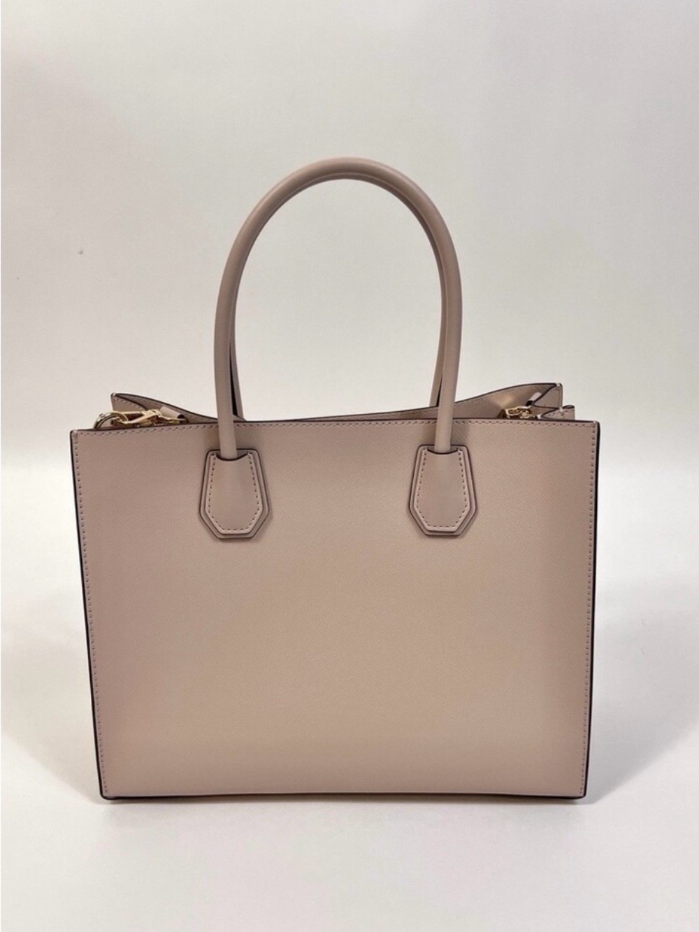Michael Kors Mercer Large Saffiano Leather Tote & Zip-Around Wallet - Picture 13 of 15